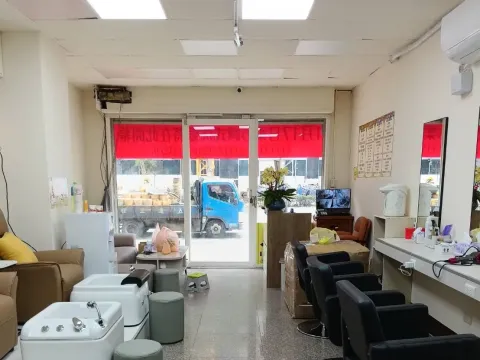 柔心越式洗髮林口美甲店內環境